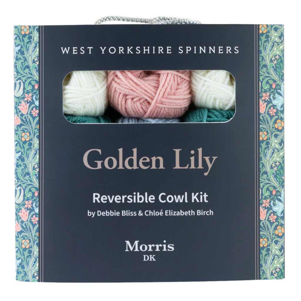 WYS Morris DK : Golden Lily Reversible Cowl Kit