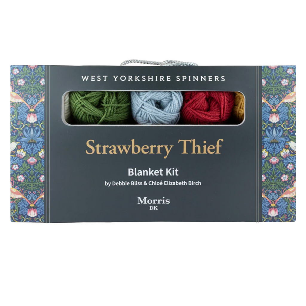 WYS Morris DK : Strawberry Thief Blanket Kit
