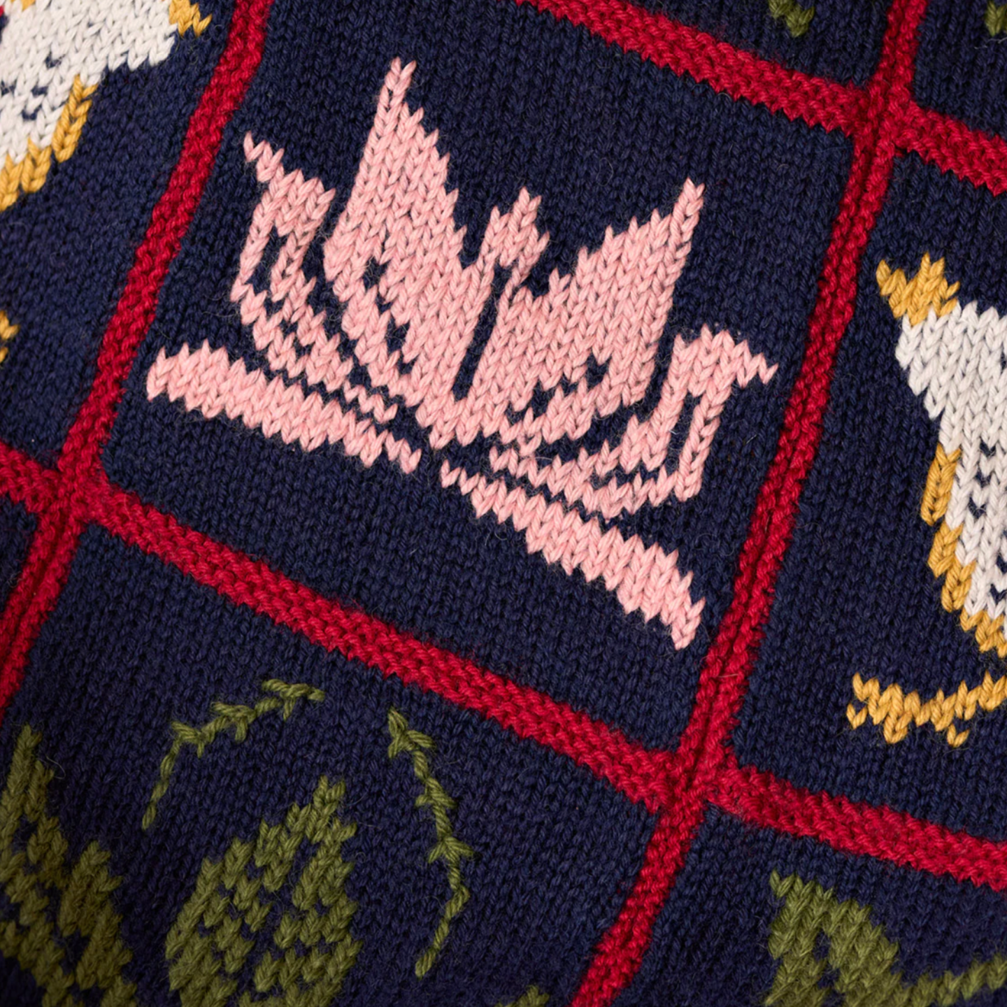 WYS Morris DK : Strawberry Thief Blanket Kit