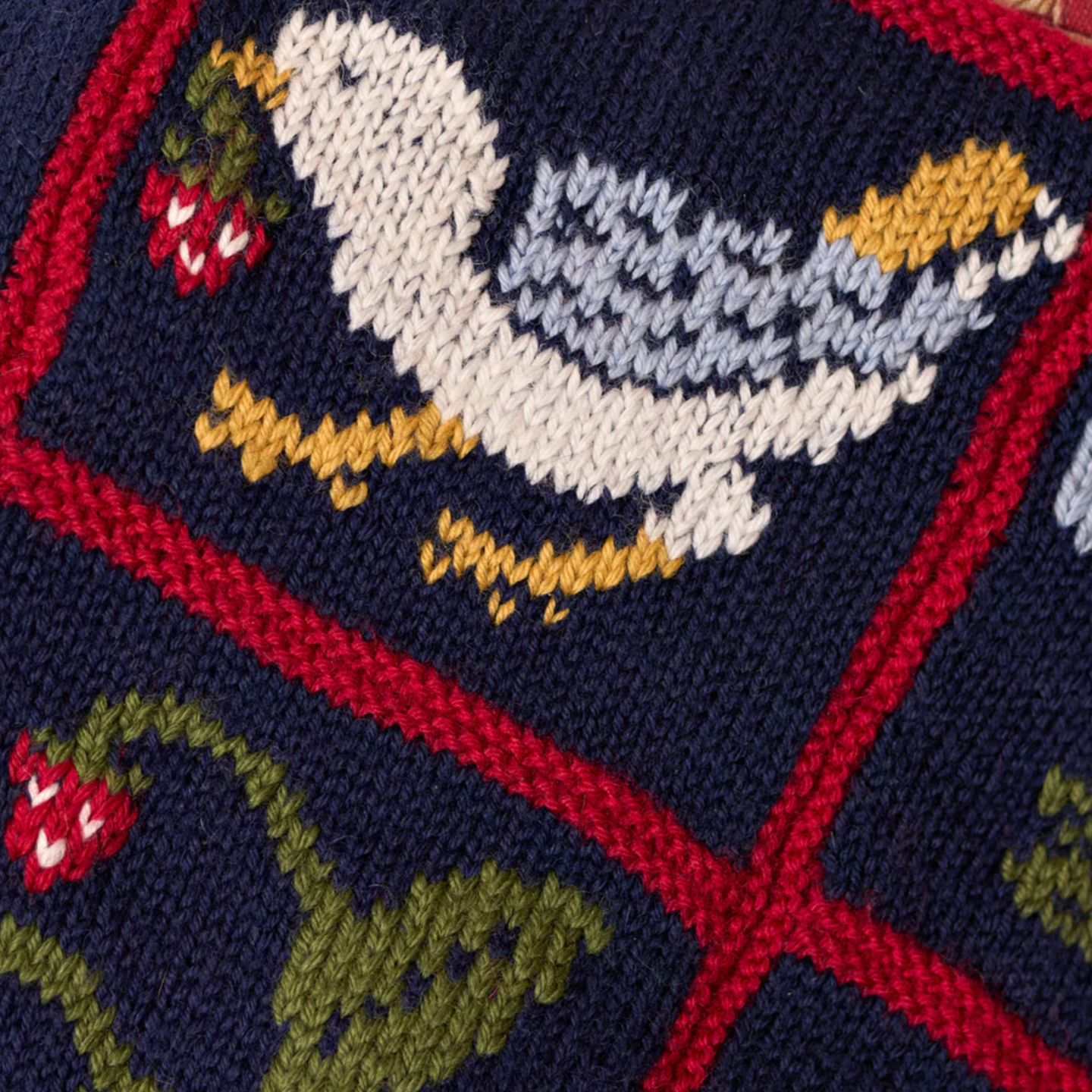 WYS Morris DK : Strawberry Thief Blanket Kit