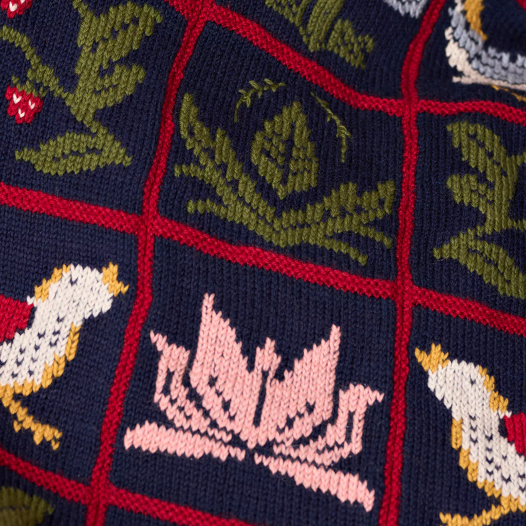 WYS Morris DK : Strawberry Thief Blanket Kit