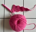 Cashmere Stina Scallop Scarf Crochet Kit : in 15 colours