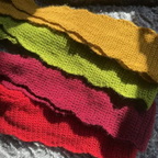 Cashmere Stina Scallop Scarf Crochet Kit : in 15 colours