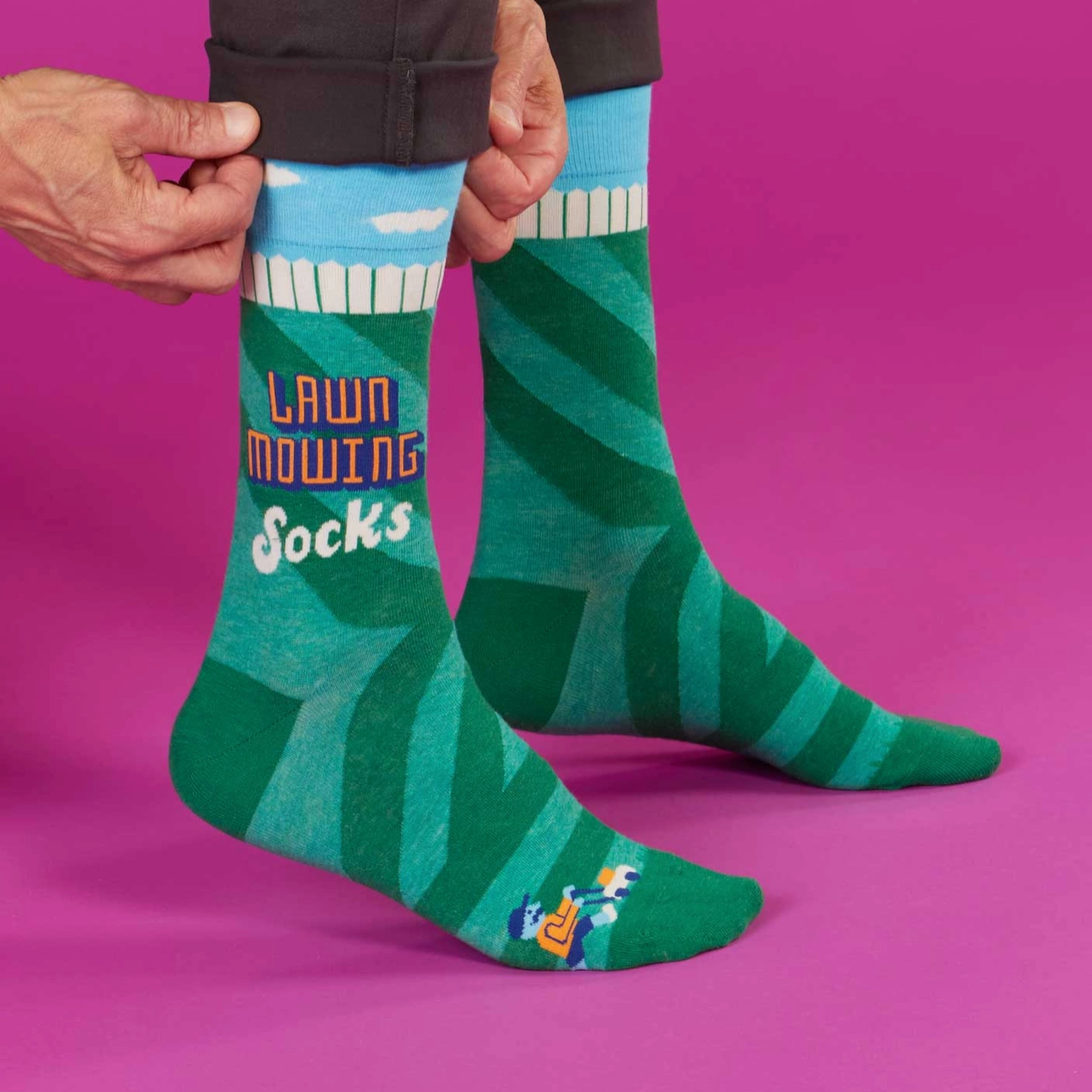 Lawn Mowing : Men's Socks