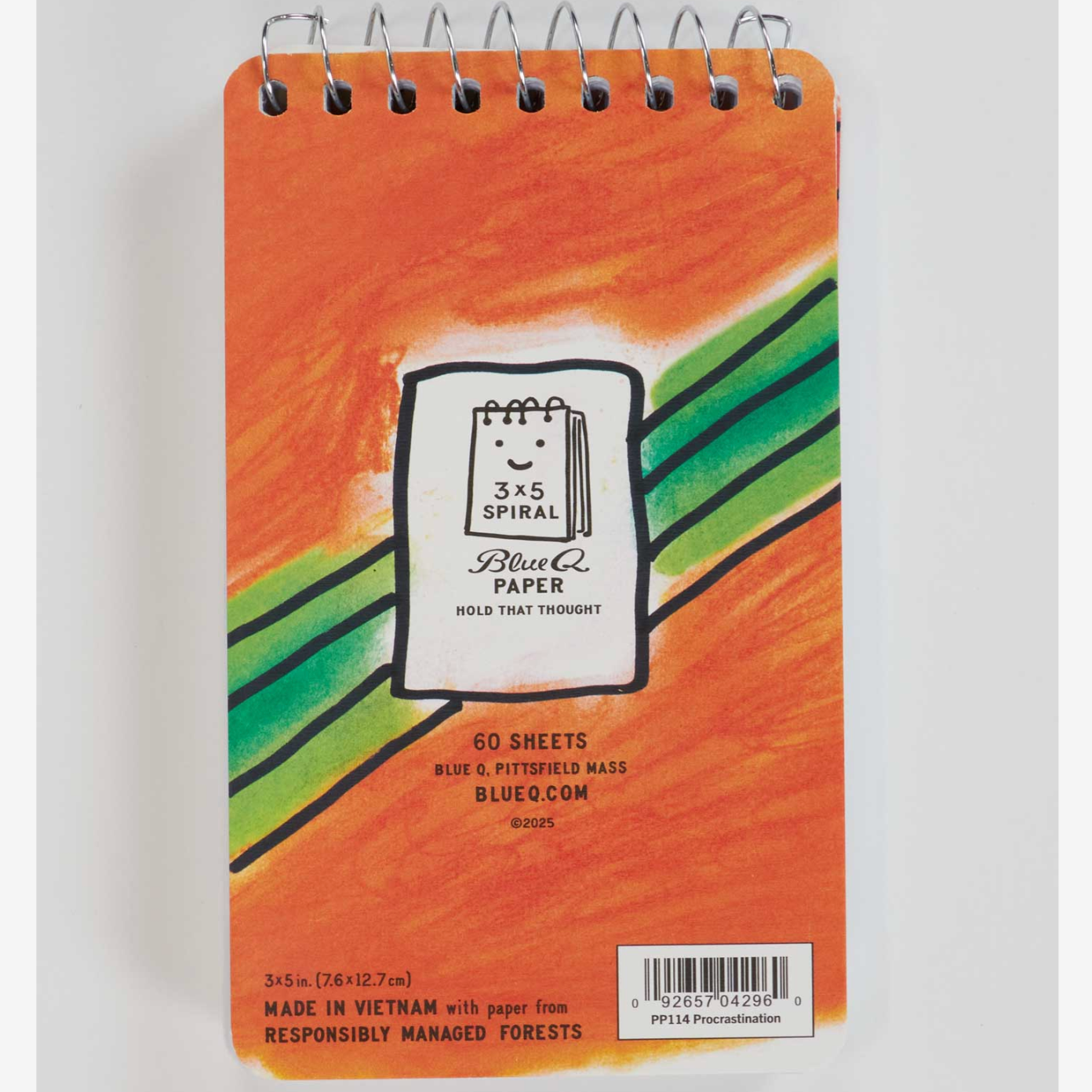 The Art of Procrastination Spiral Notebook