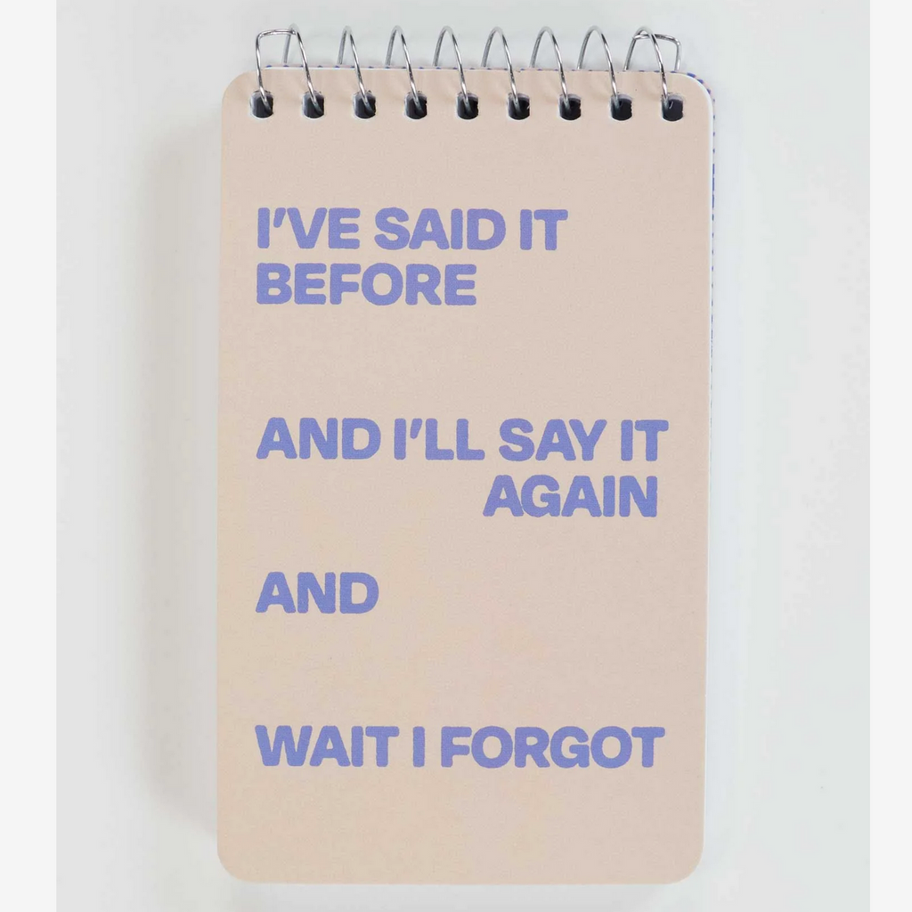 I've Said It Before Spiral Notebook