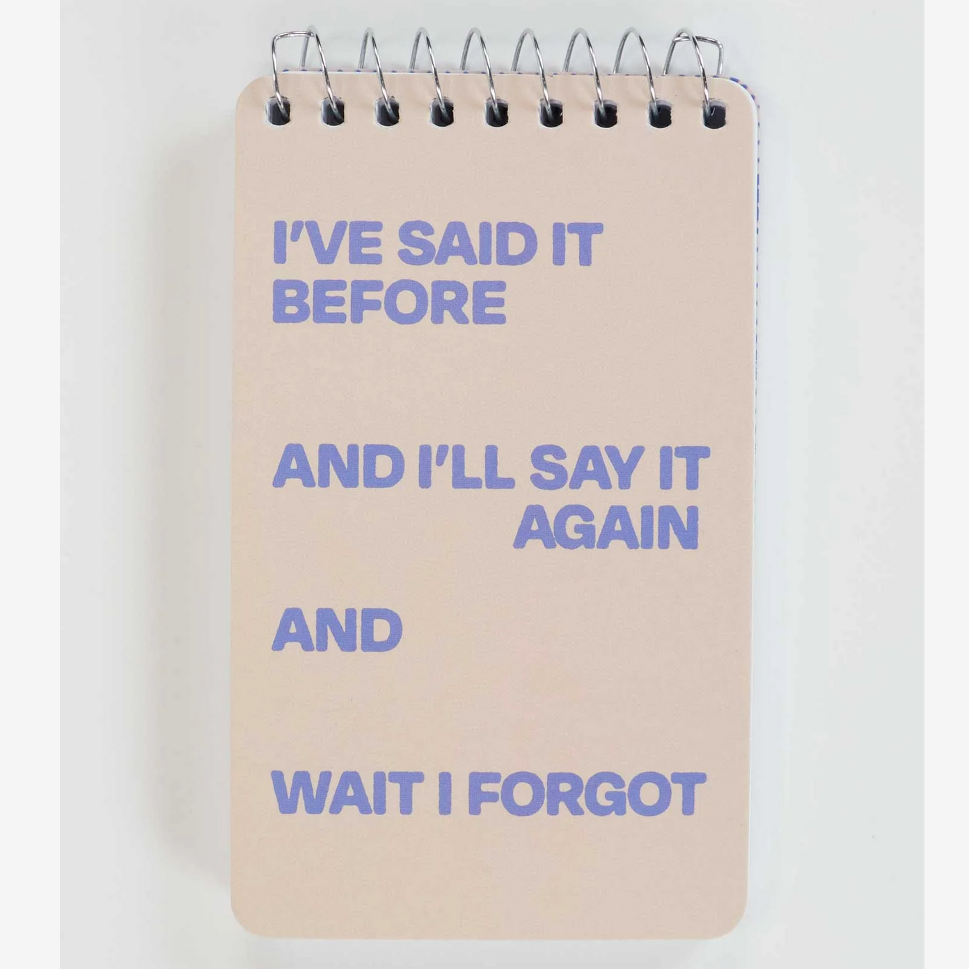 I've Said It Before Spiral Notebook