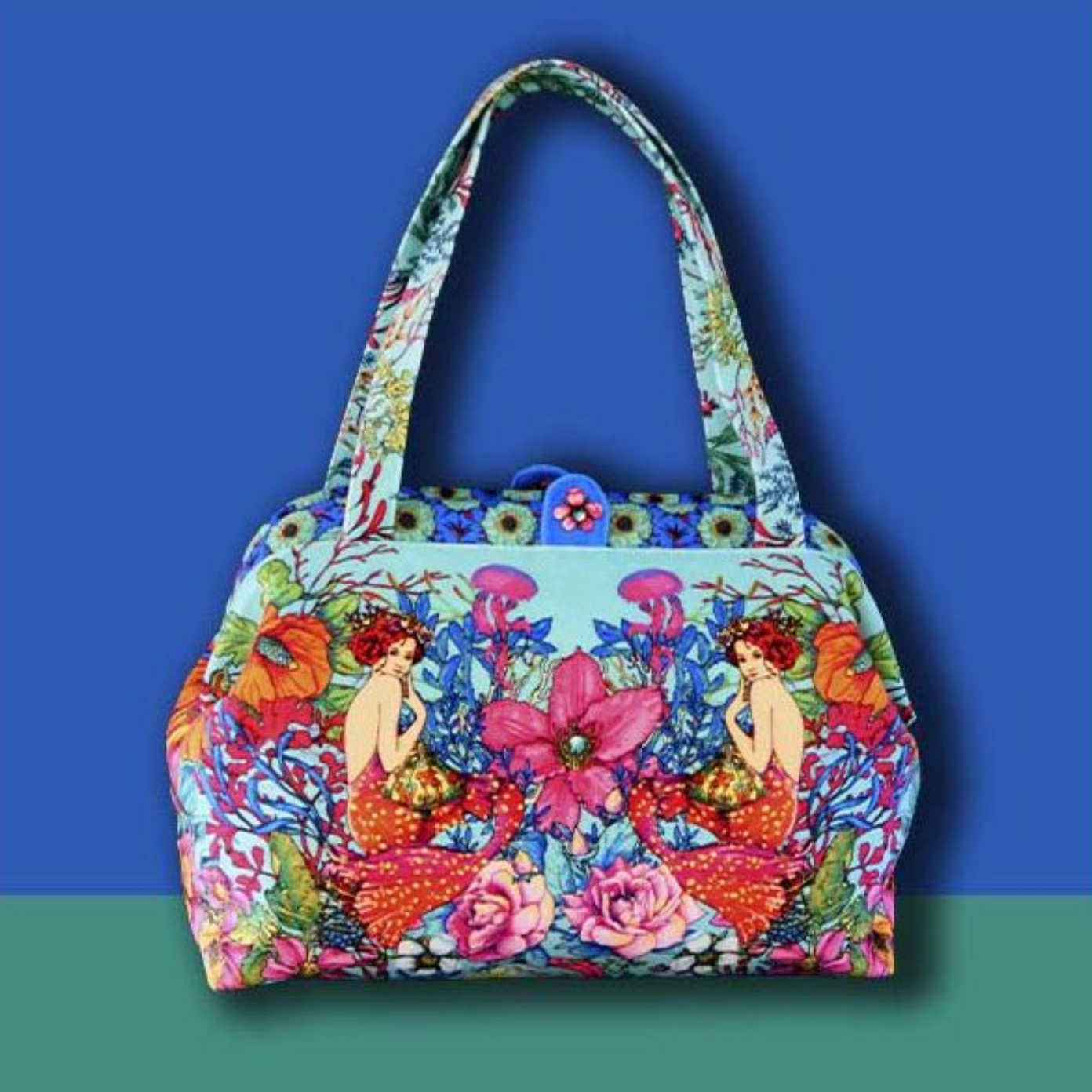 Velvet Bag Sewing Kit : Atlantis Clic-Clac