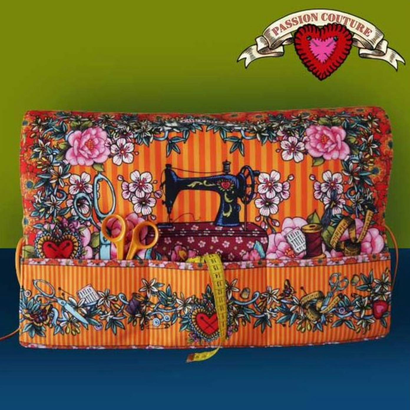 Velvet Sewing Machine Cover Sewing Kit : Couture Passion