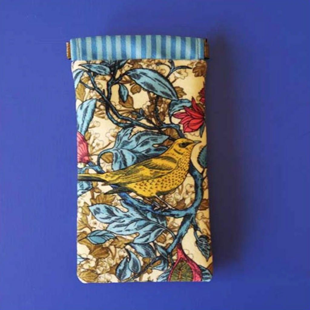 Velvet Glasses Case Sewing Kit : Bewilder Wood