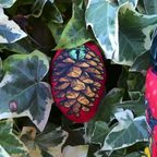 Velvet Christmas Stocking & Decorations Sewing Kit