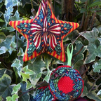 Velvet Christmas Stocking & Decorations Sewing Kit