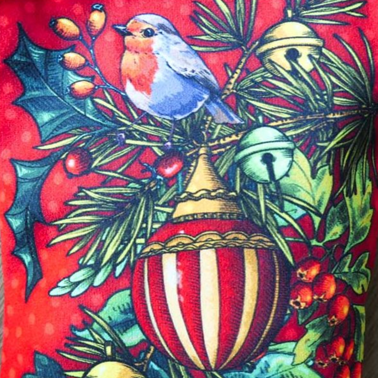 Velvet Christmas Stocking & Decorations Sewing Kit