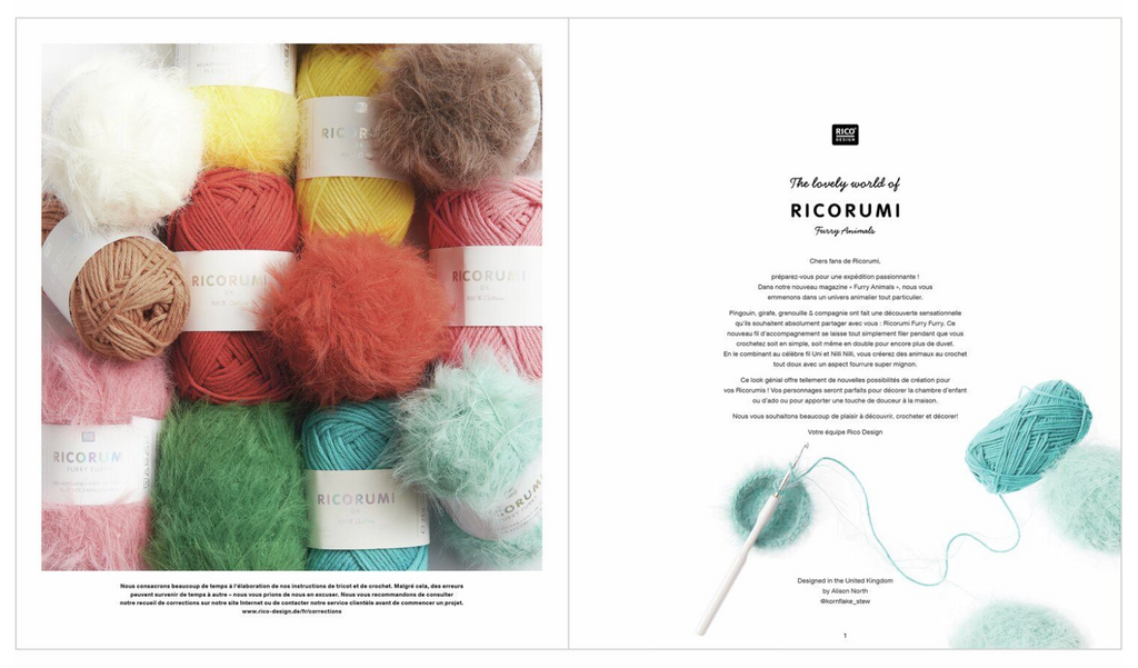 Ricorumi Furry Animals Book