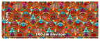 Cotton Fabric HALF METRE : Odile Bailloeul : Amulets Vermillion