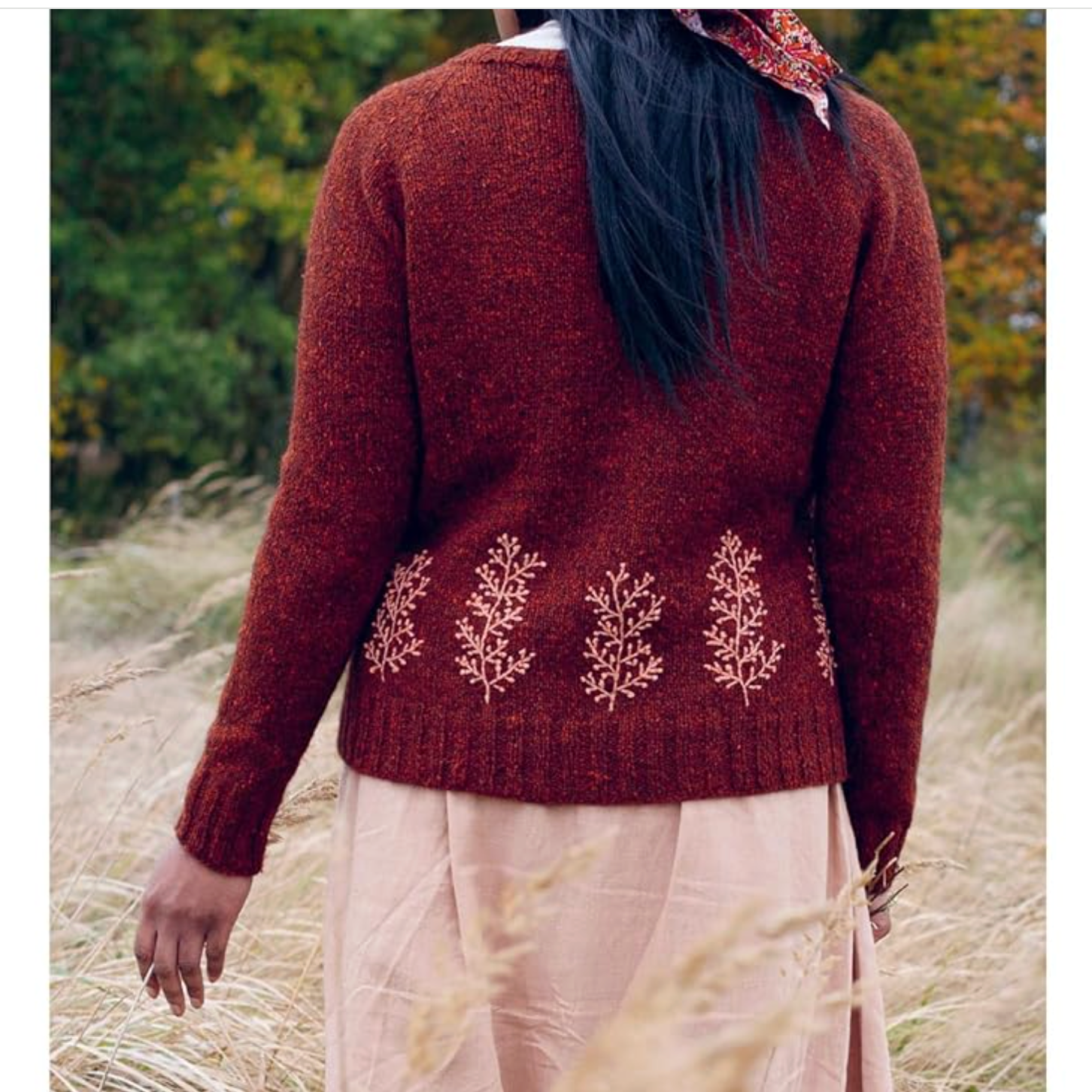 Embroidery on Knits by Judit Gummlich