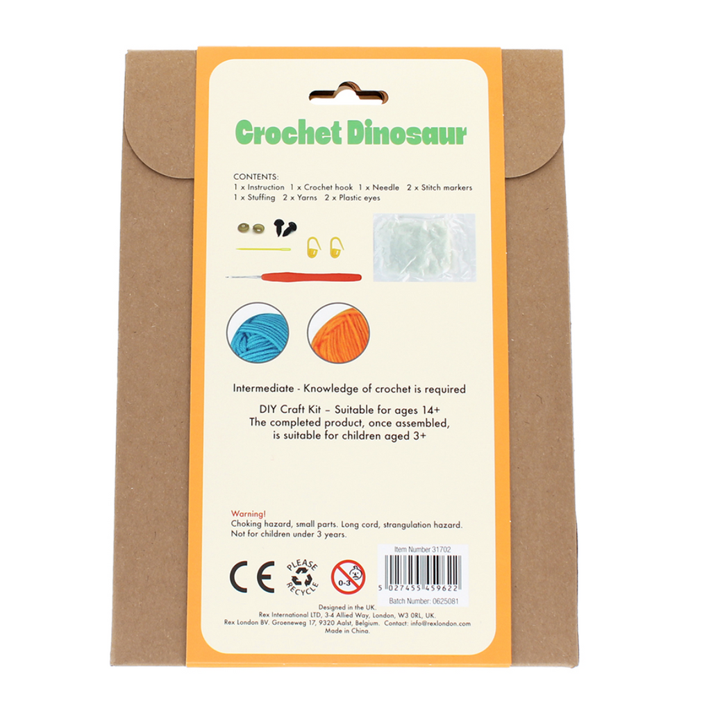 Crochet Kit : Dinosaur
