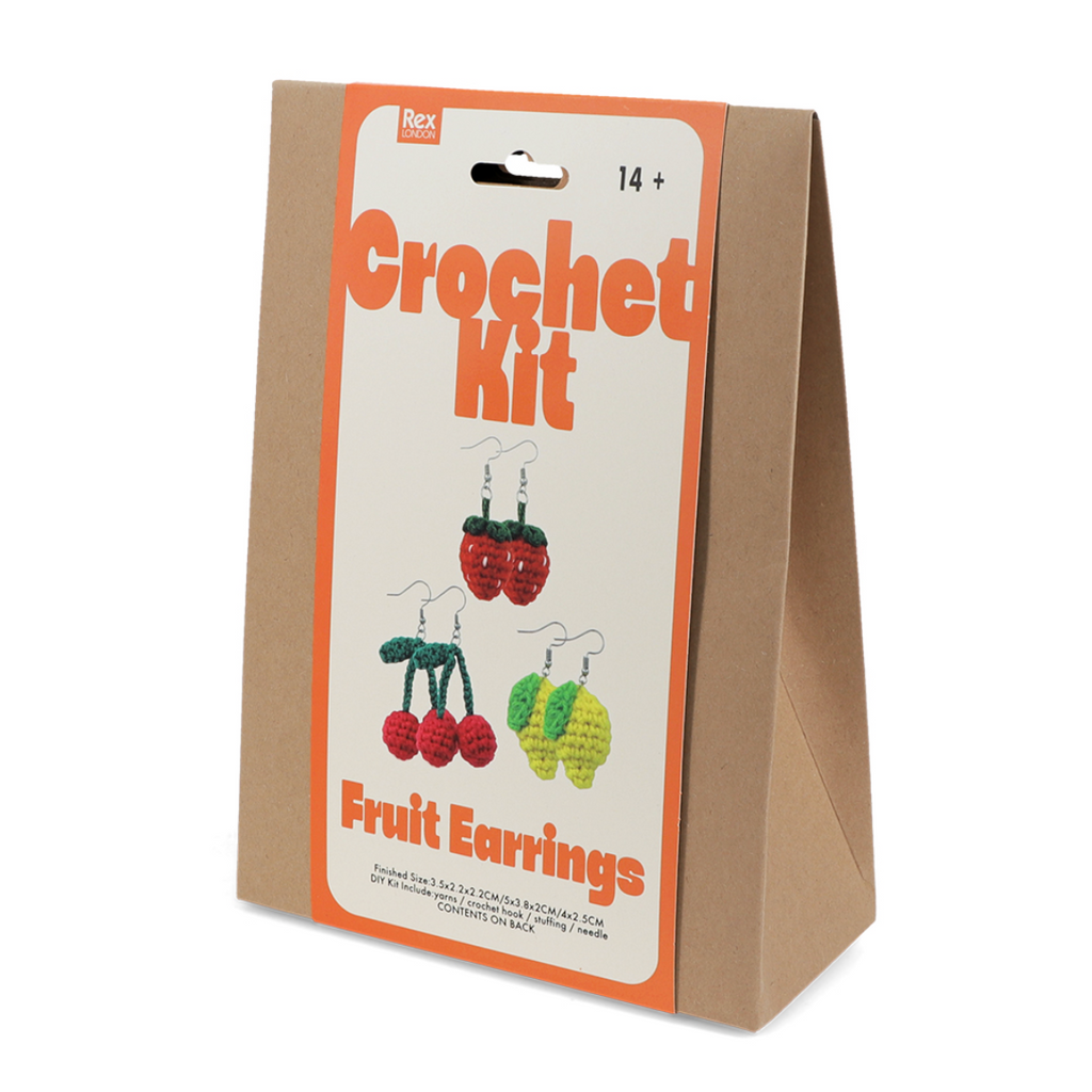 Crochet Kit : Fruit Earrings