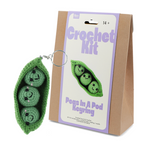 Crochet Kit : Peas in a Pod Keyring