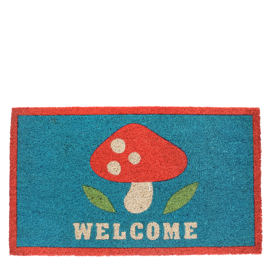 Doormat - Welcome Mushroom