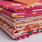 RHS Fat Quarter Fabric Bundle, Bloom, 45 X 56cm, Pack of 4