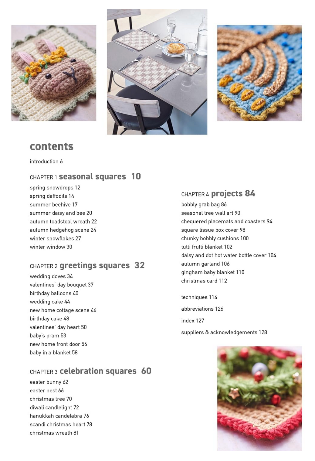 Crocheted Squares : 35 Patterns to Make :  by Kate Eastwood