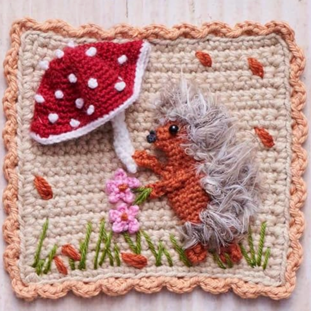 Crocheted Squares : 35 Patterns to Make :  by Kate Eastwood