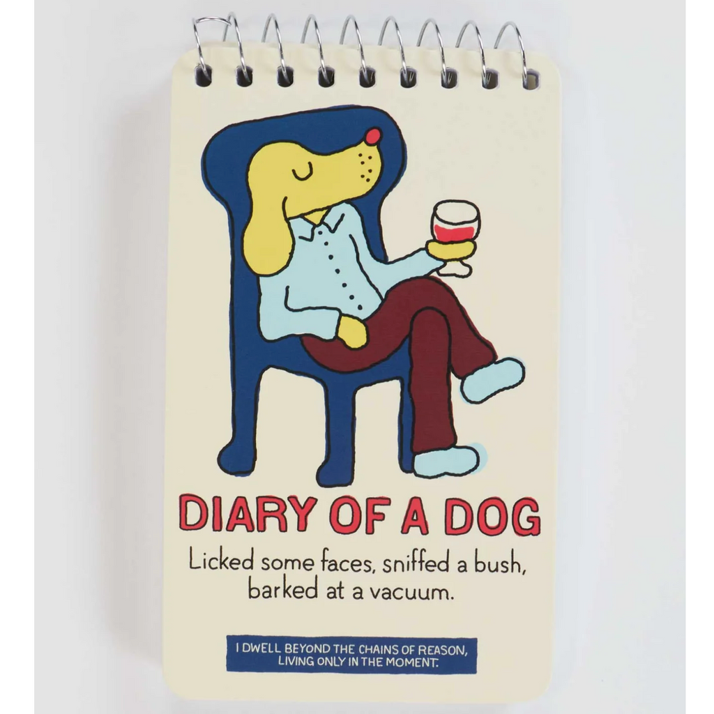 Diary of a Dog Spiral Notebook