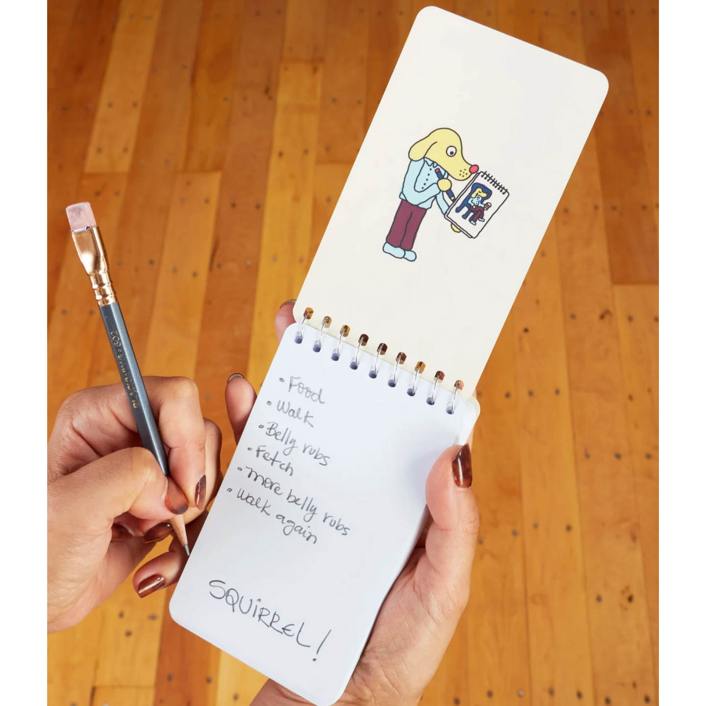 Diary of a Dog Spiral Notebook