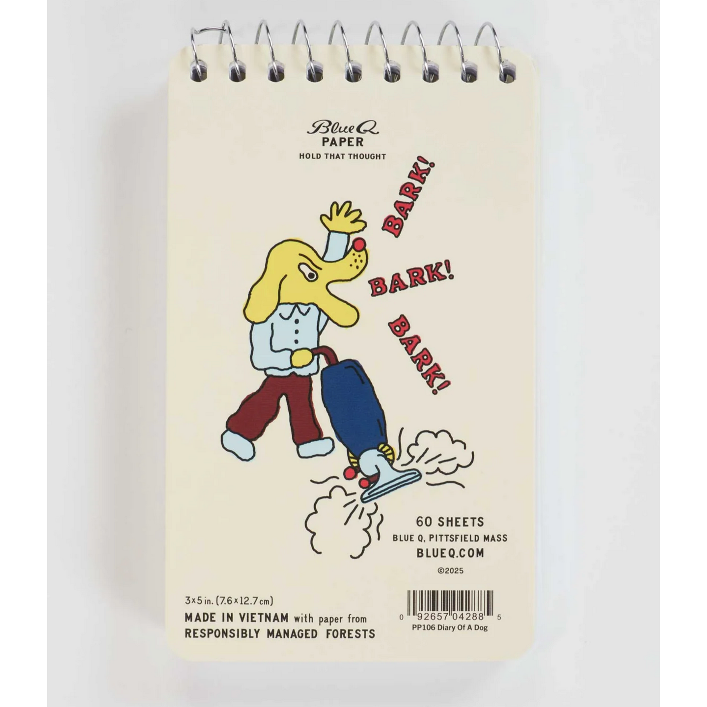 Diary of a Dog Spiral Notebook