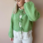 Ballerina Mohair Cardigan Knitting Kit Pack
