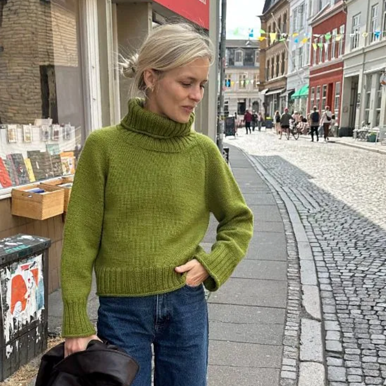 Amy Sweater by PetiteKnit Knitting Pack Kit