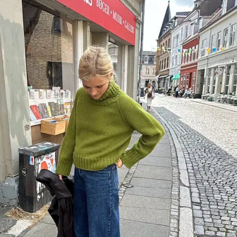 Amy Sweater by PetiteKnit Knitting Pack Kit