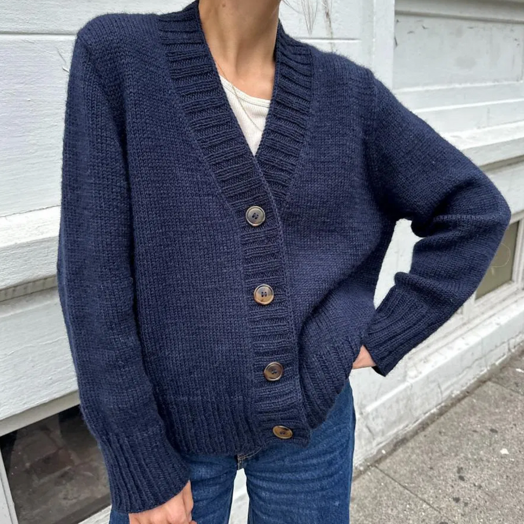 Eva Cardigan by PetiteKnit Knitting Pack Kit