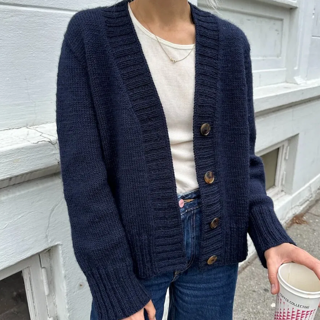 Eva Cardigan by PetiteKnit Knitting Pack Kit