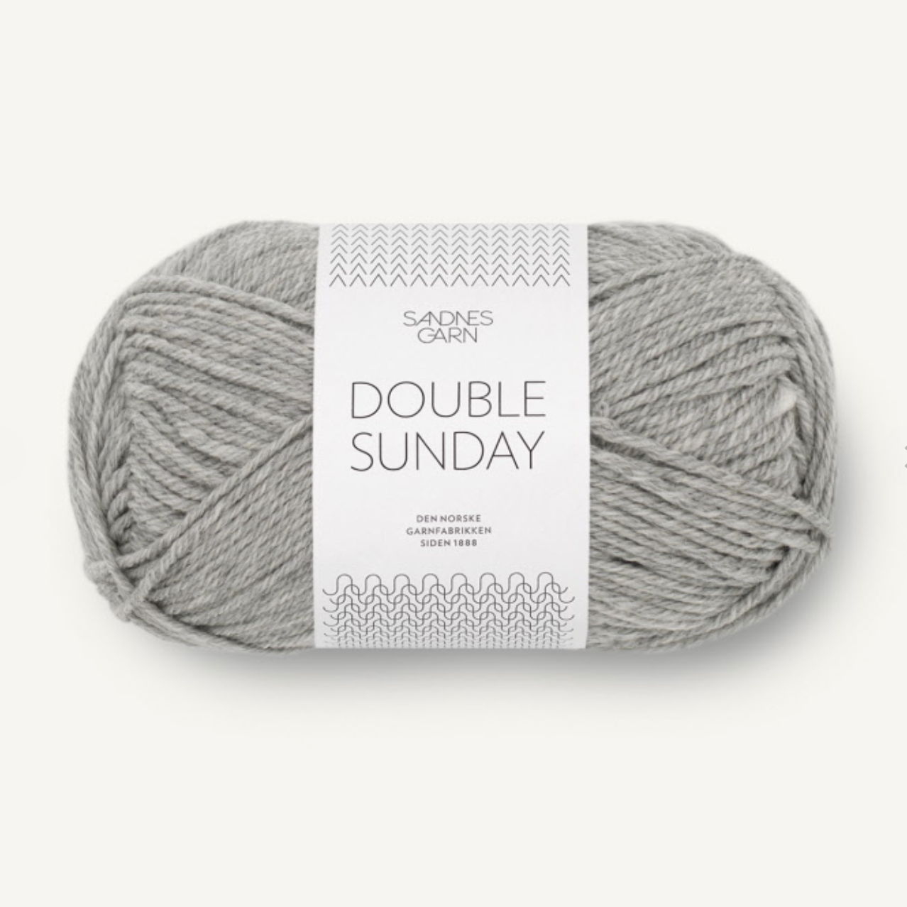 Sandnes Double Sunday 1042 Grey Heather