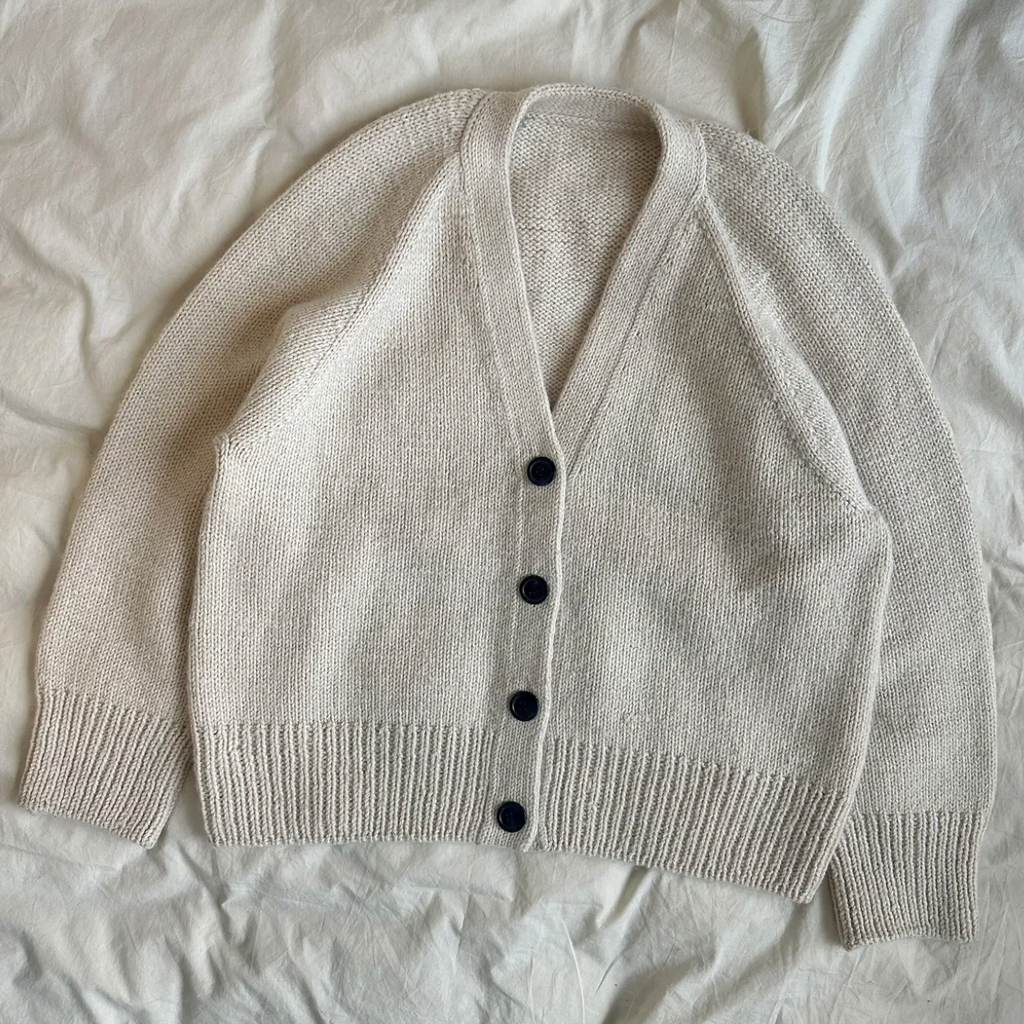 Champagne Cardigan by PetiteKnit Knitting Pack Kit