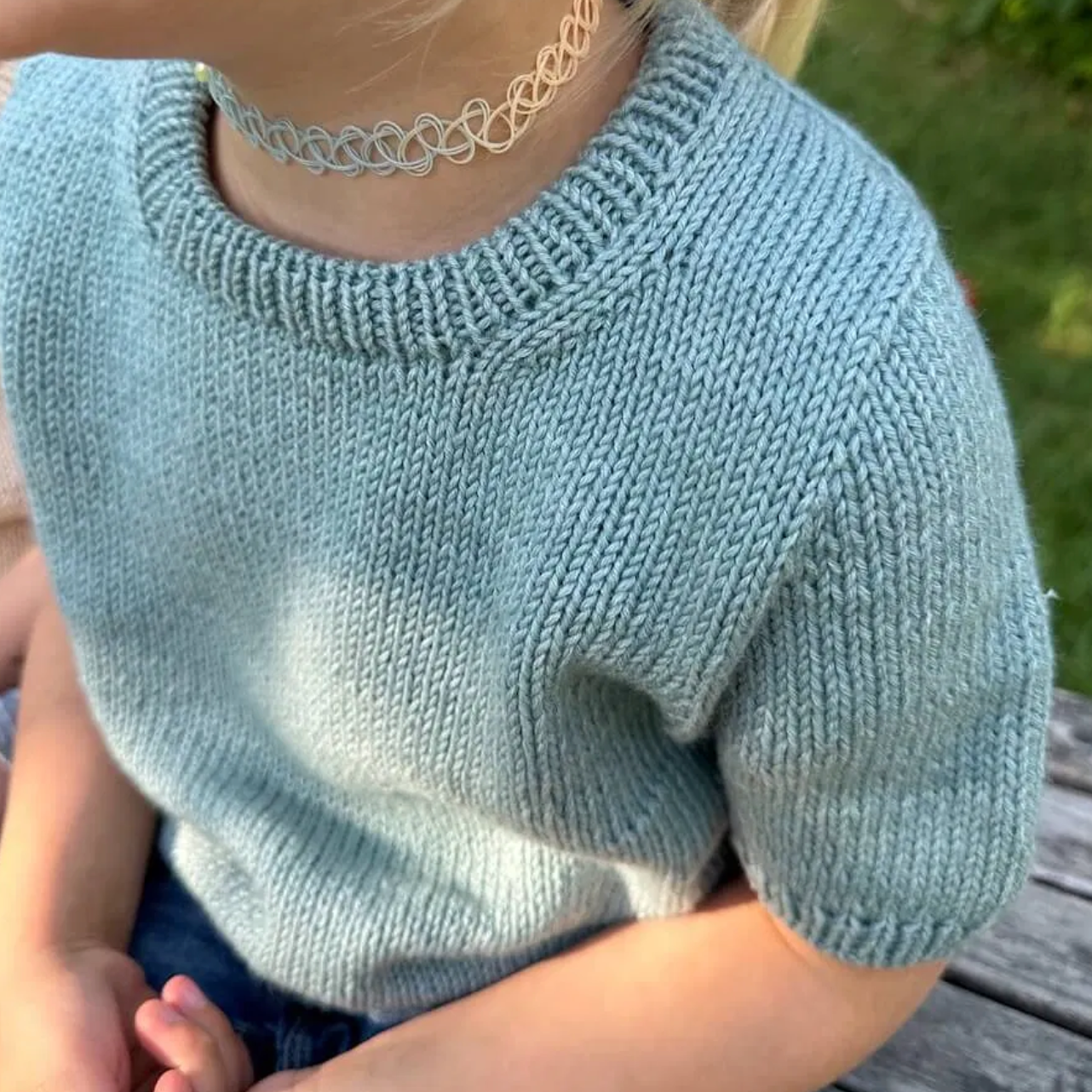 Poppy Tee Junior by PetiteKnit Knitting Kit Pack
