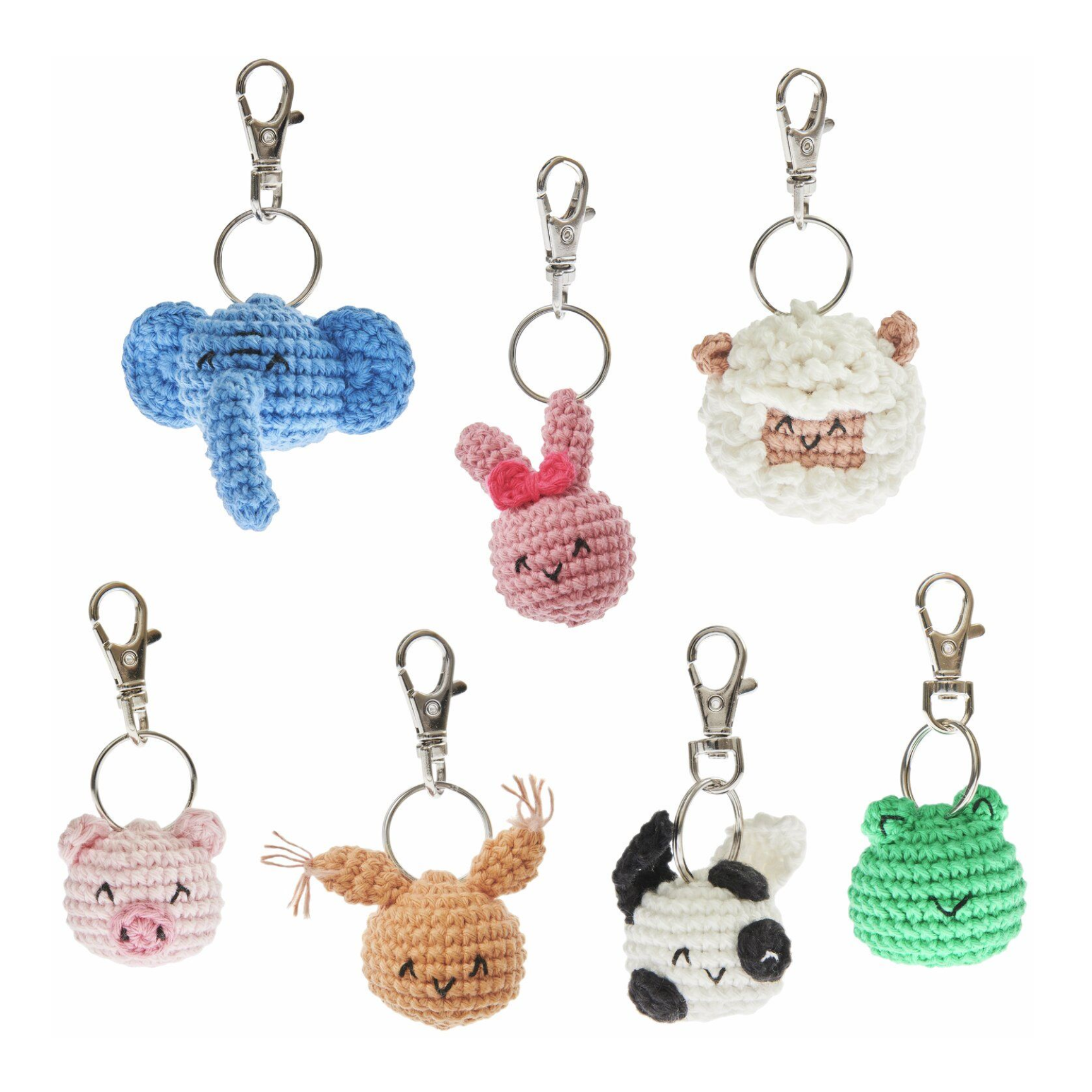 Ricorumi Crochet Keyring Kit : Chingu Animals