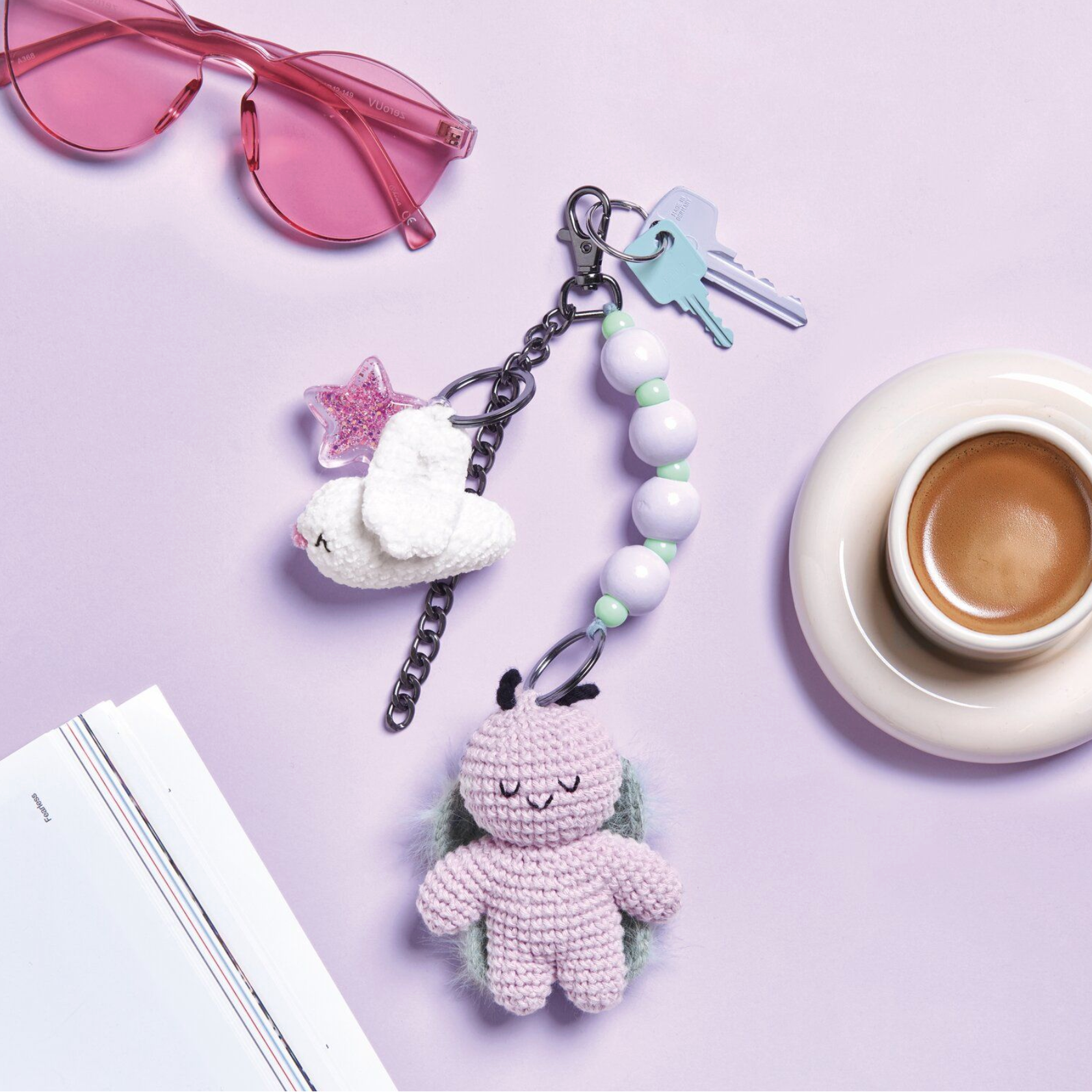 Ricorumi Crochet Keyring Kit : Chingu Sky