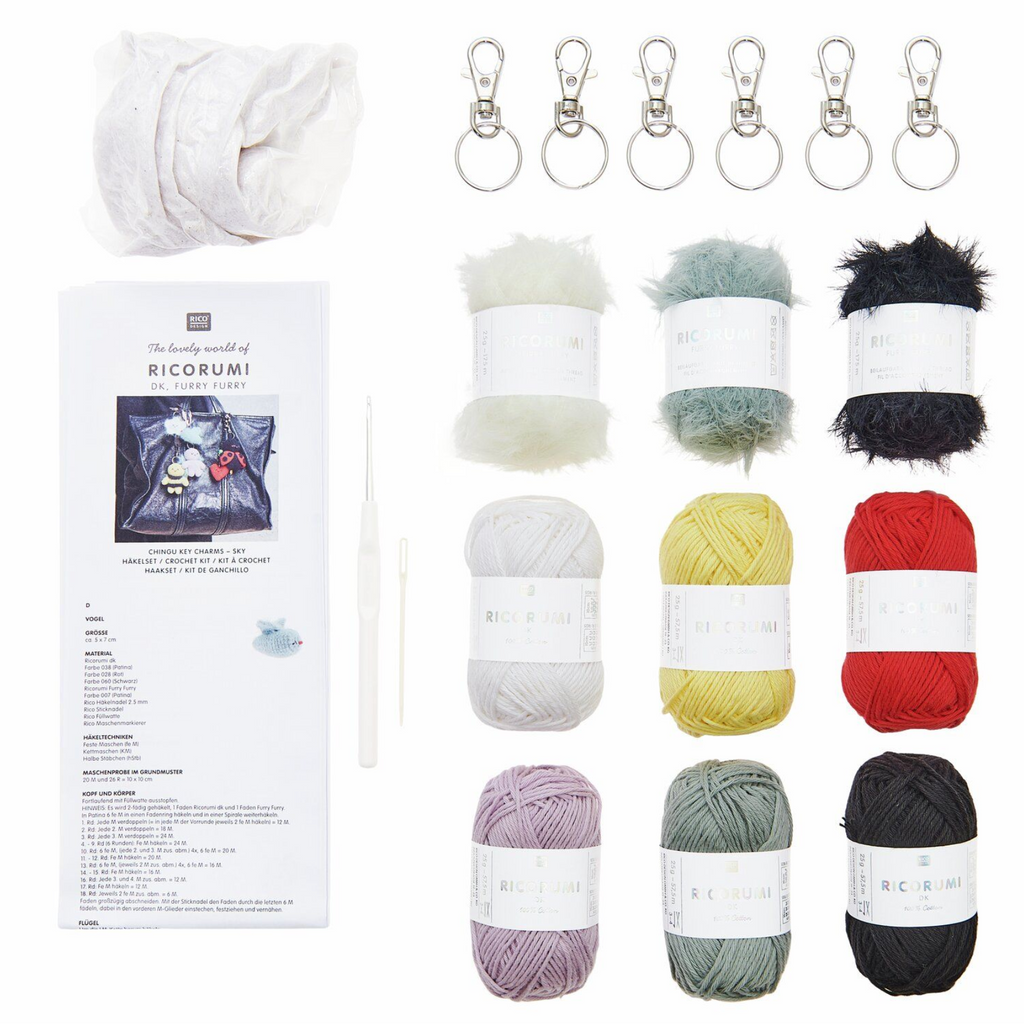 Ricorumi Crochet Keyring Kit : Chingu Sky