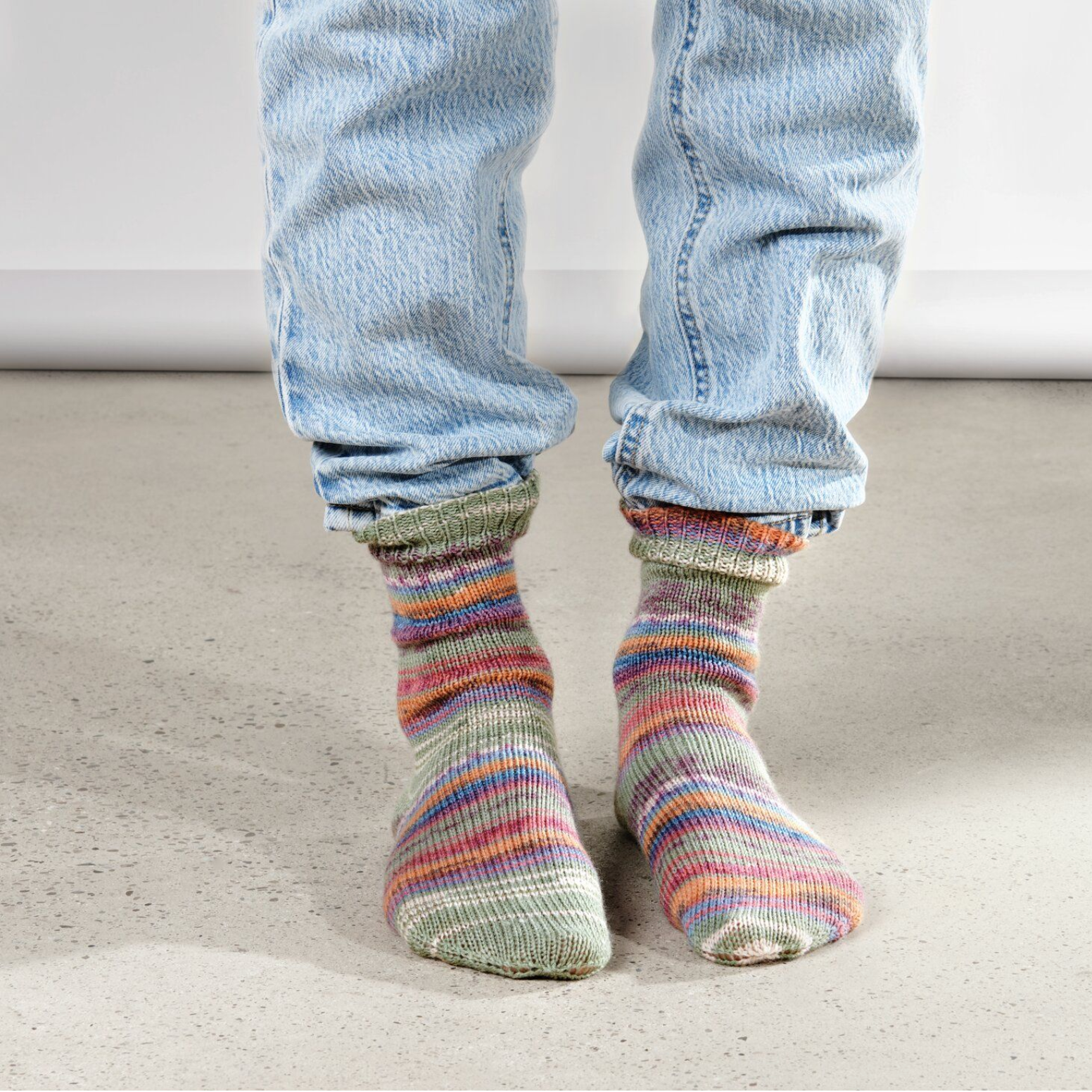 Superba Bamboo Superwash Sock Yarn : Norwegian Style Forest 063