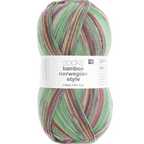 Superba Bamboo Superwash Sock Yarn : Norwegian Style Raspberry 062