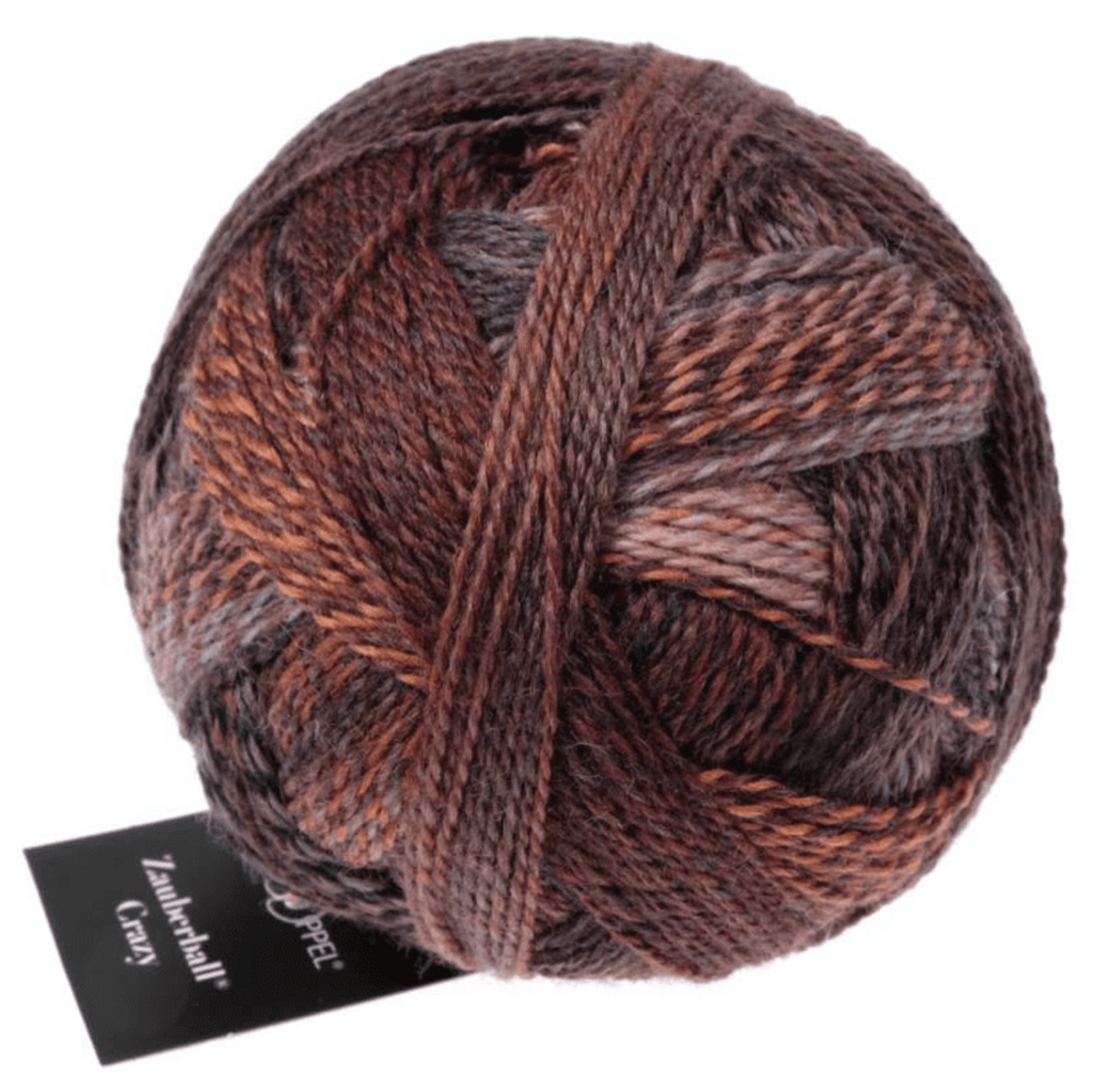 Zauberball Crazy 100g : Late Autumn - Inspiration Kieran Foley 2544