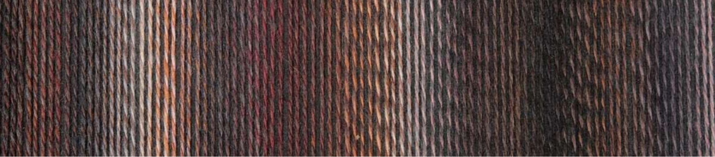 Zauberball Crazy 100g : Late Autumn - Inspiration Kieran Foley 2544