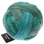 Zauberball Crazy 100g : Cool Botanical Garden - Inspiration Kieran Foley 2542