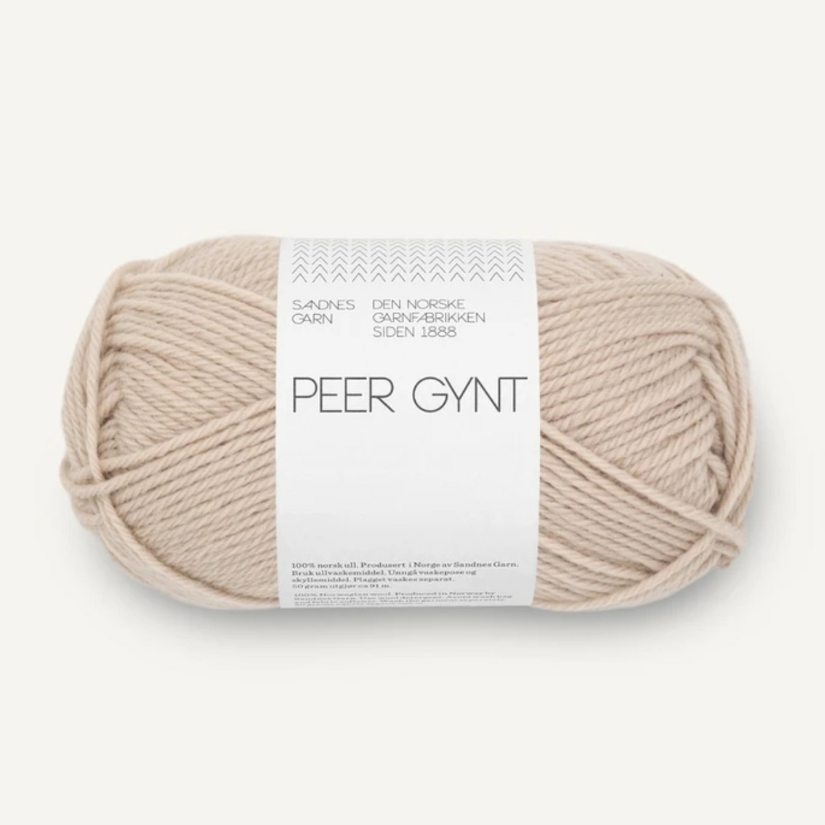 Sandnes Peer Gynt Yarn : Marzipan 2321
