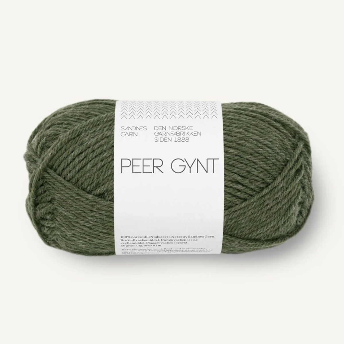 Sandnes Peer Gynt Yarn : Olive 9572