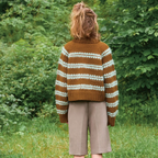 Ridge Sweater Pattern by Sandnes