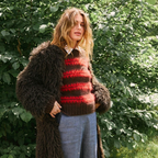 Ridge Sweater Pattern by Sandnes